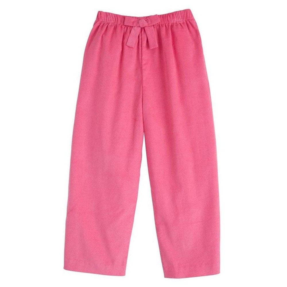 Little English Bow Pant Hot Pink