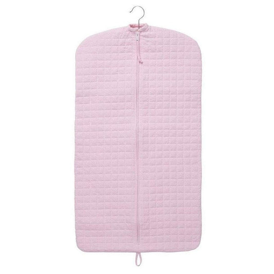 Little English Light Pink Quilted Garment Bag