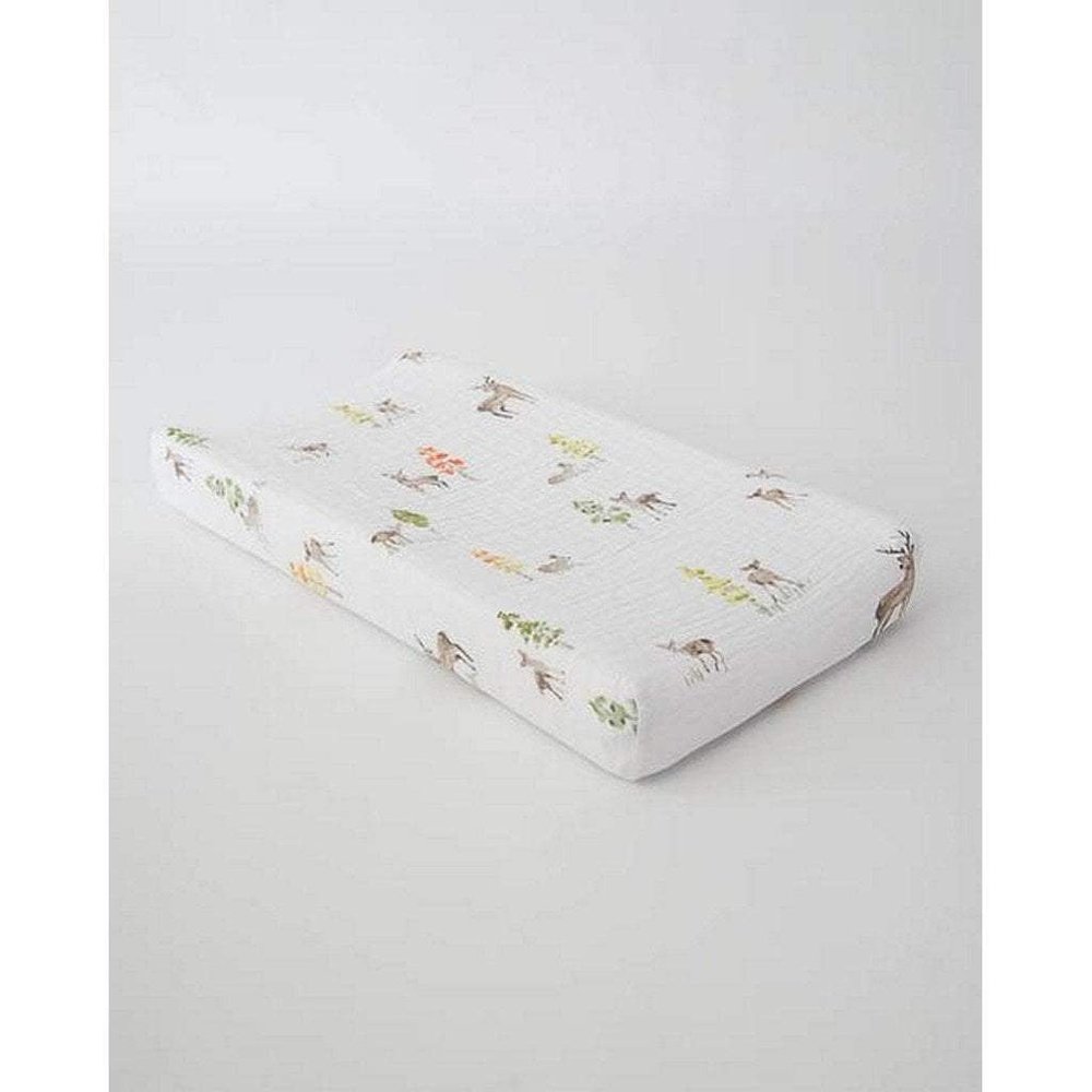 Little Unicorn Cotton Muslin Changing Pad Cover Oh Deer
