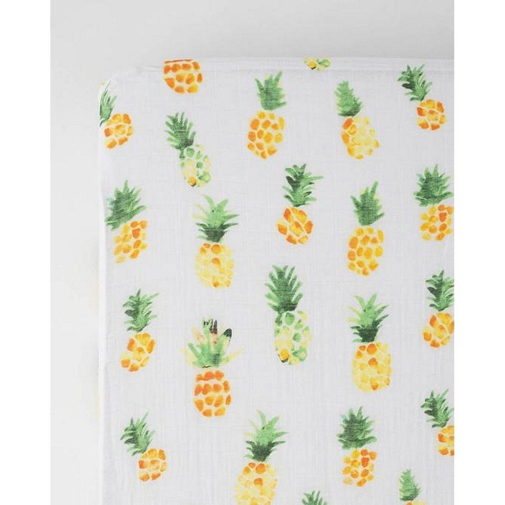 Pineapple crib sheets sale