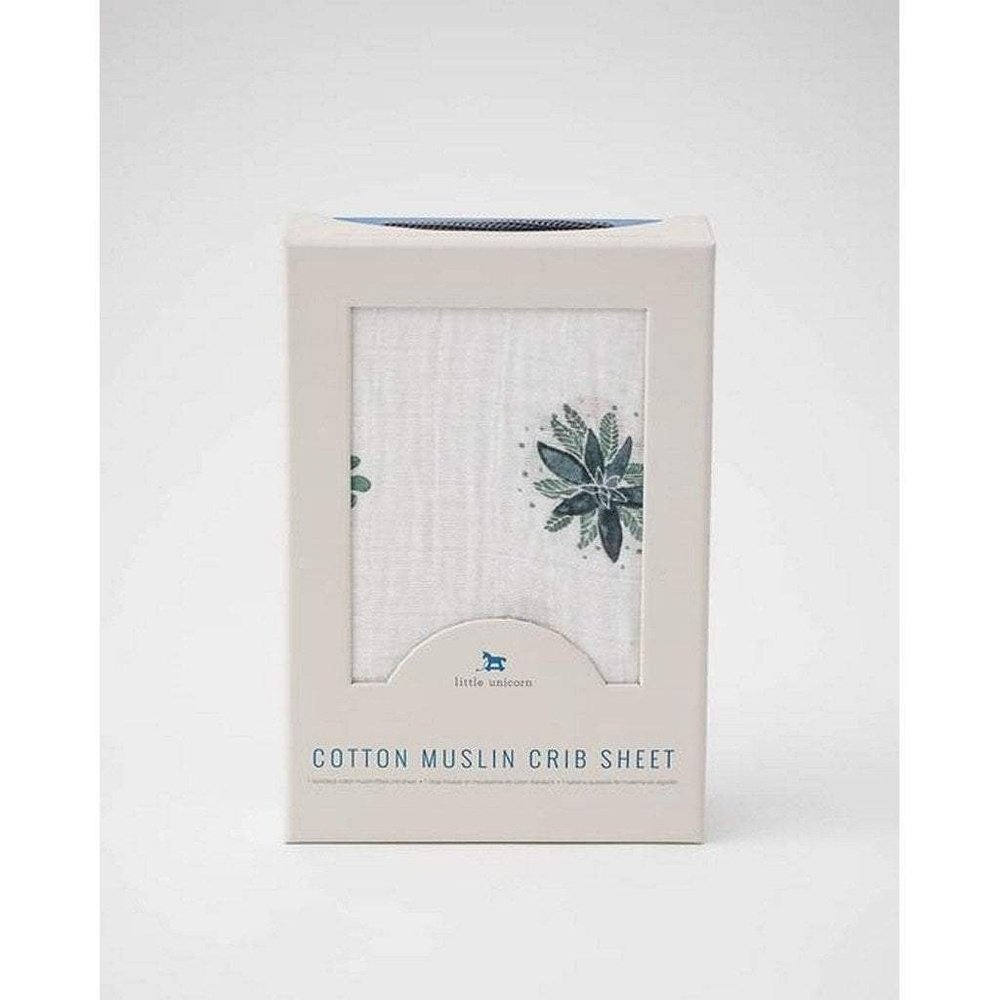 Little Unicorn Cotton Muslin Crib Sheet Prickle Pots