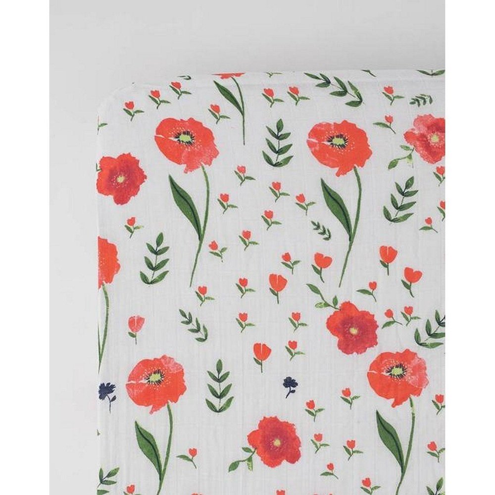 Poppy crib outlet sheet