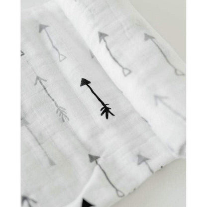 Little Unicorn Cotton Muslin Swaddle Blanket Arrow