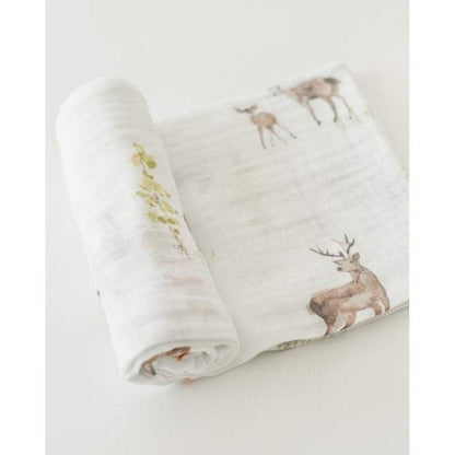 Little Unicorn Cotton Muslin Swaddle Blanket Oh Deer