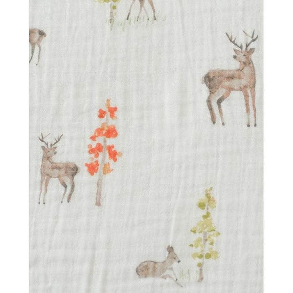 Little Unicorn Cotton Muslin Swaddle Blanket Oh Deer