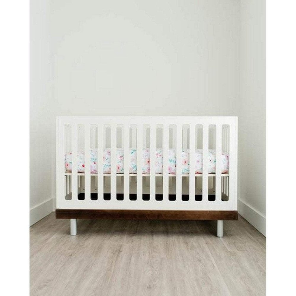 Little Unicorn Cotton Percale Crib Sheet Morning Glory