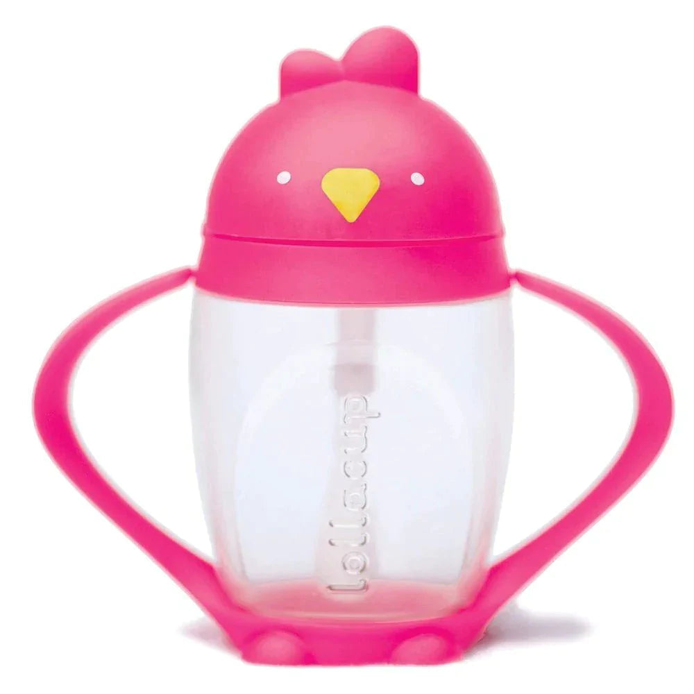 Lollaland Baby Care Posh Pink Lollaland Lollacup Straw Sippy Cup