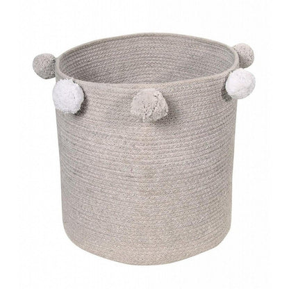 Lorena Canals Cotton Bubbly Basket Grey