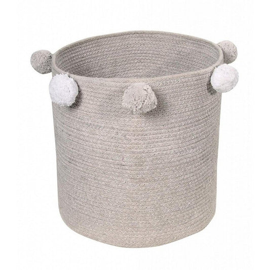 Lorena Canals Cotton Bubbly Basket Grey