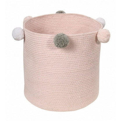 Lorena Canals Cotton Bubbly Basket Pink