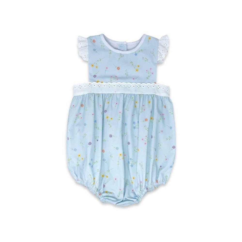 Lullaby Set Apparel 3 Mo / Floral Lullaby Set Pinafore Bubble - Floral