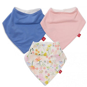 Magnetic Me Poet's Meadow Modal Magnetic Bandana Bibs 3 Pack