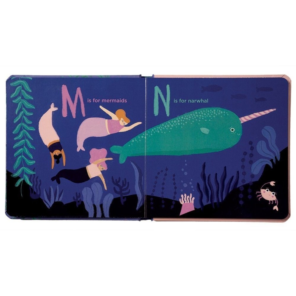 Manhattan Toy Company A Mermaid's ABC's Children's Book