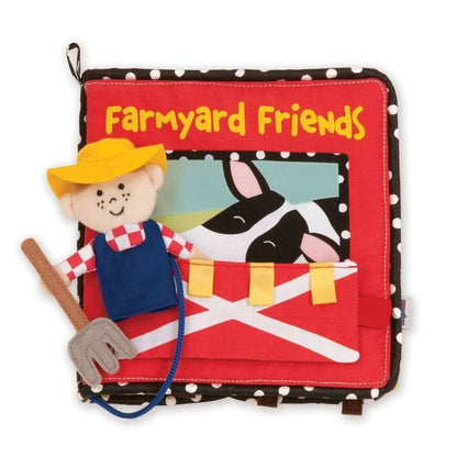 Manhattan Toy Company Farmyard Friends Soft Book