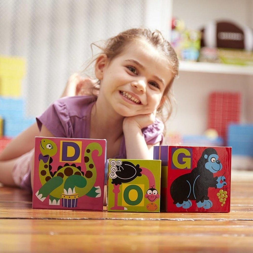 Abc Stacking Pattern Melissa & Doug Alphabet Nesting & Stacking Blocks – Babysupermarket