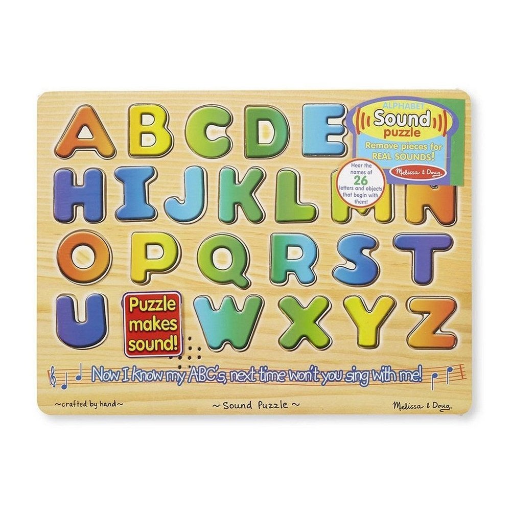 Melissa & Doug Alphabet Sound Puzzle – Babysupermarket