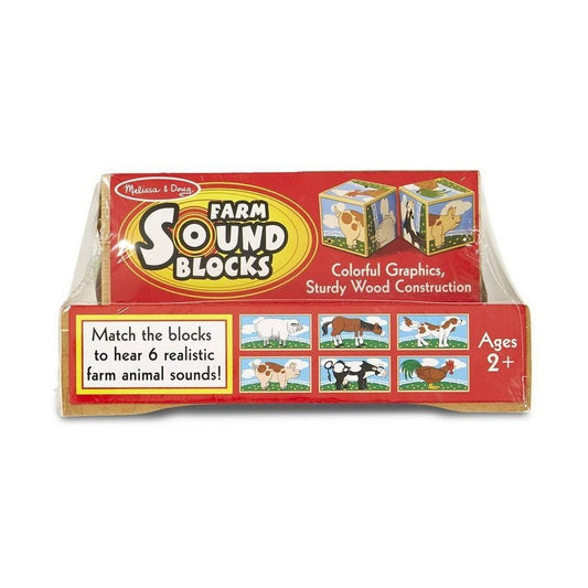 Melissa & Doug Farm Sound Blocks