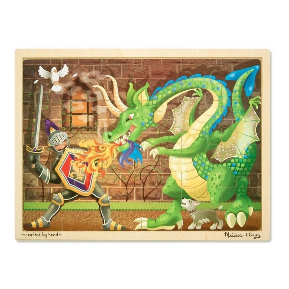Melissa & Doug Knight vs. Dragon Jigsaw Puzzle