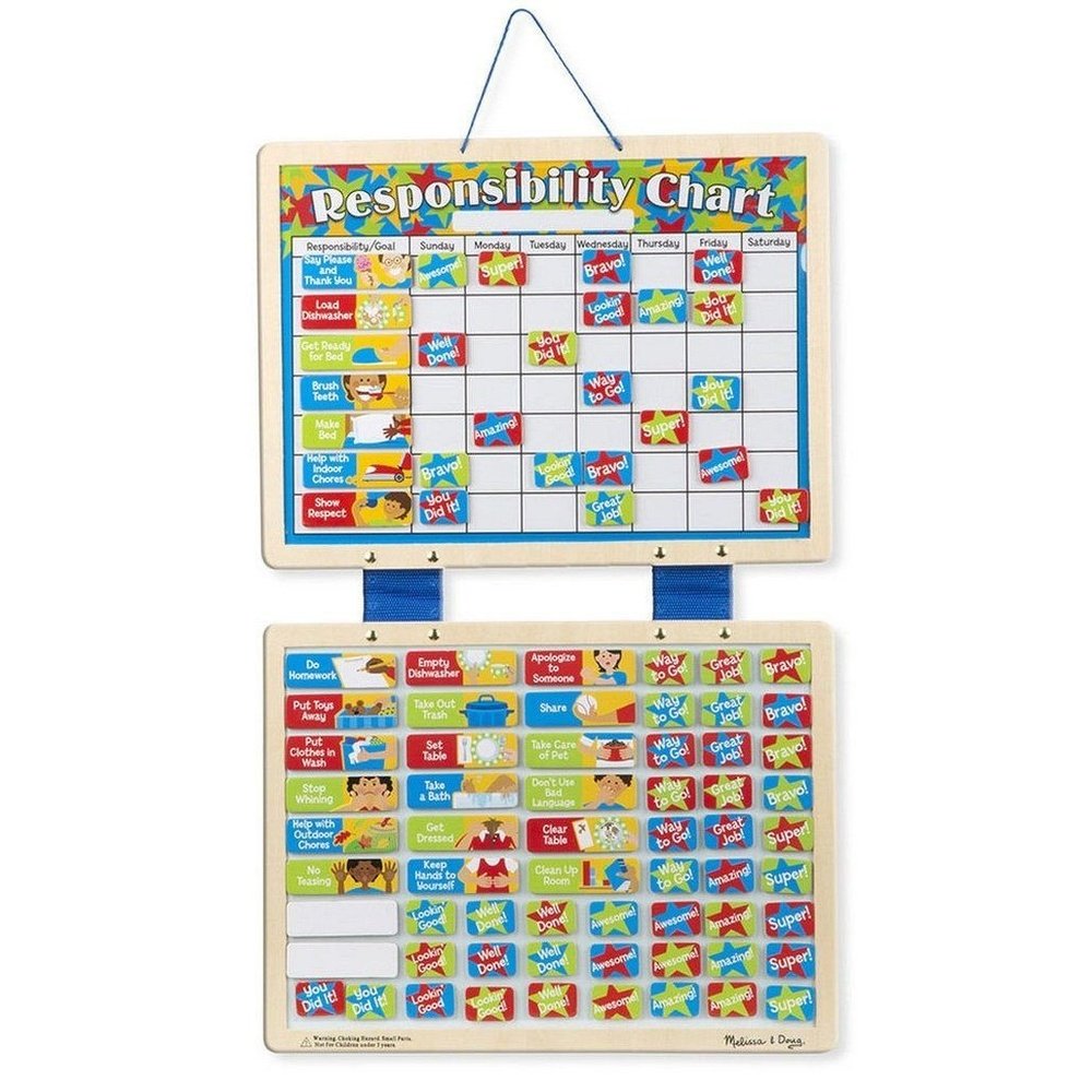 Melissa & Doug Magnetic Responsibility Chart