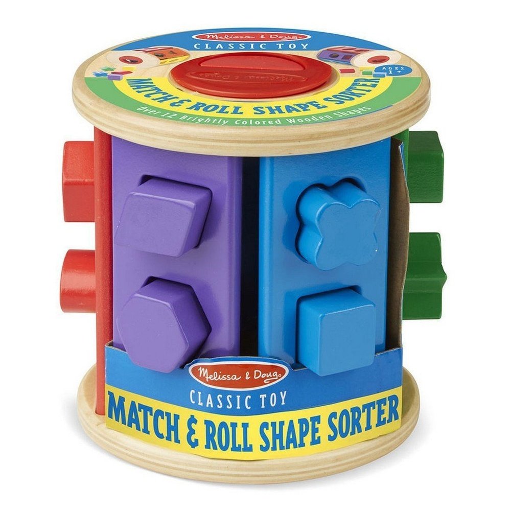 Melissa & Doug Match & Role Shape Sorter Toy