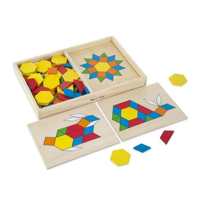 Melissa & Doug Pattern Blocks and Boards Toy