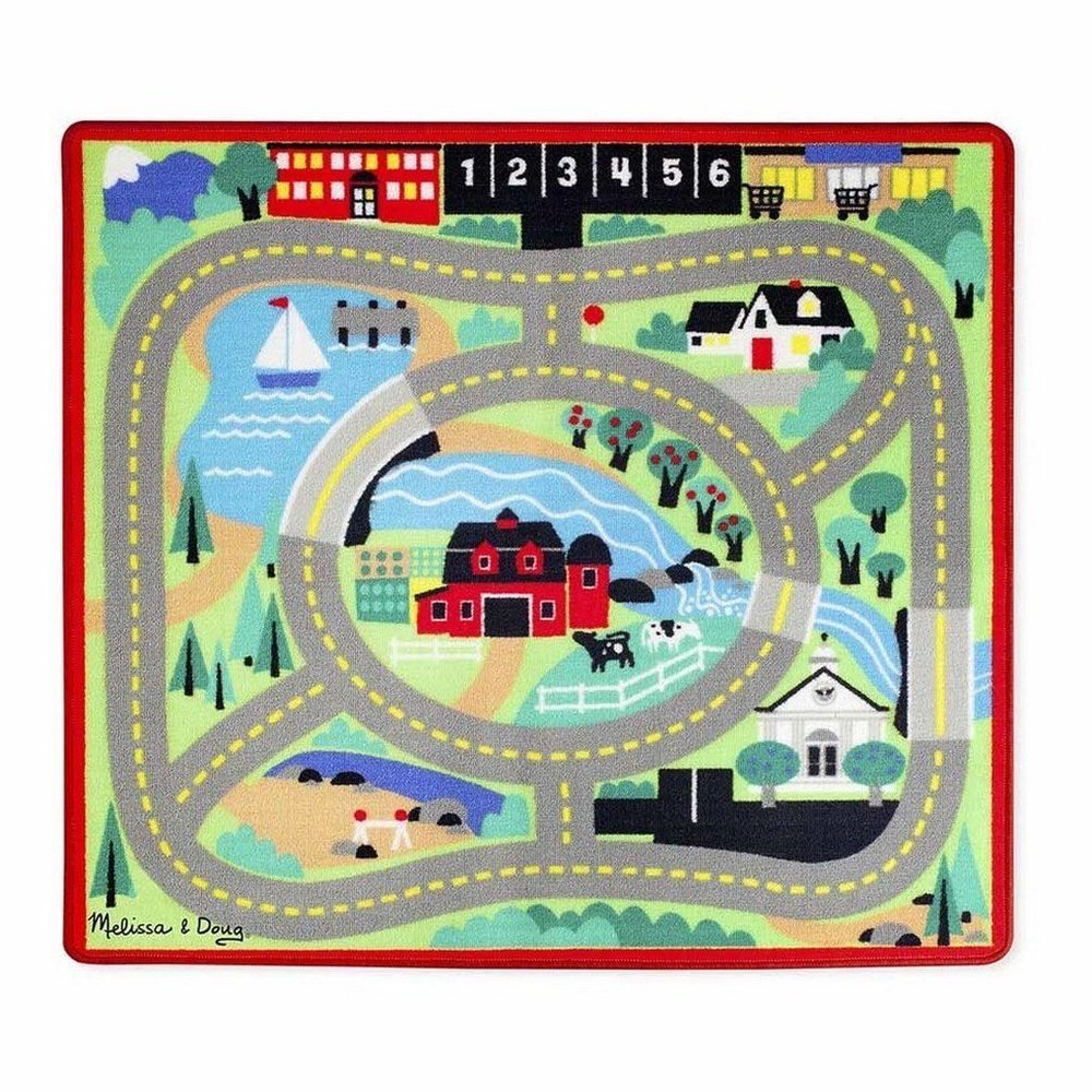 Melissa & Doug Round the Town Road Activity Rug