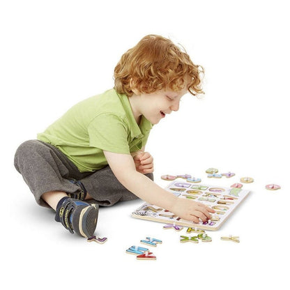 Melissa & Doug See Inside Alphabet Peg Puzzle