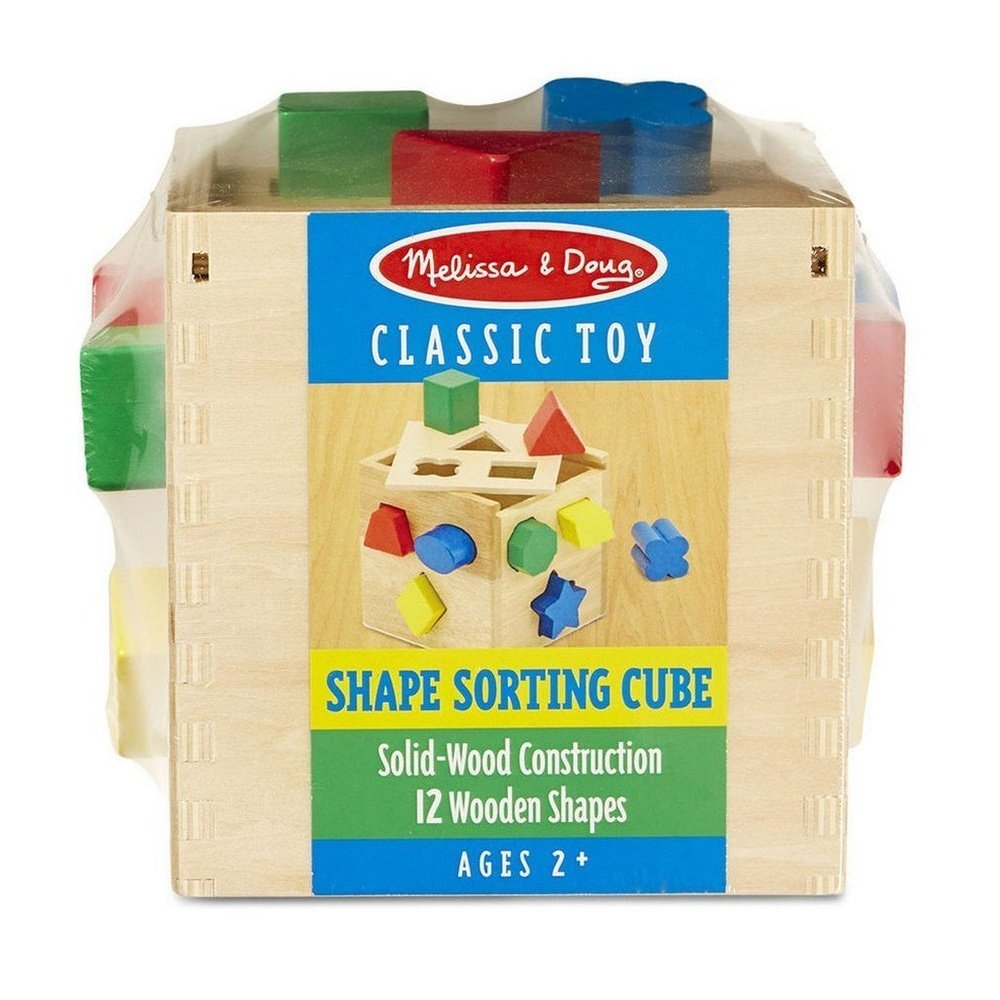 Melissa & Doug Shape Sorting Cube Toy
