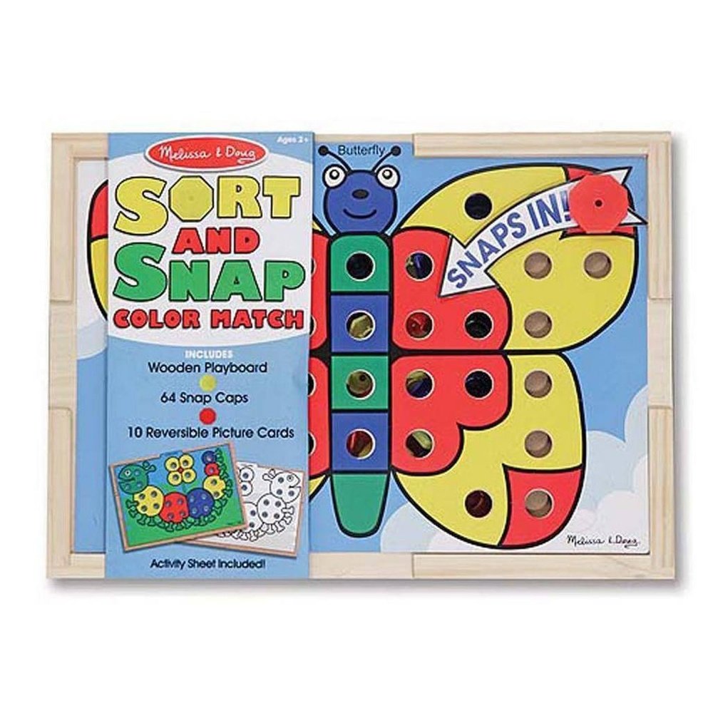 Melissa & Doug Sort and Snap Color Match
