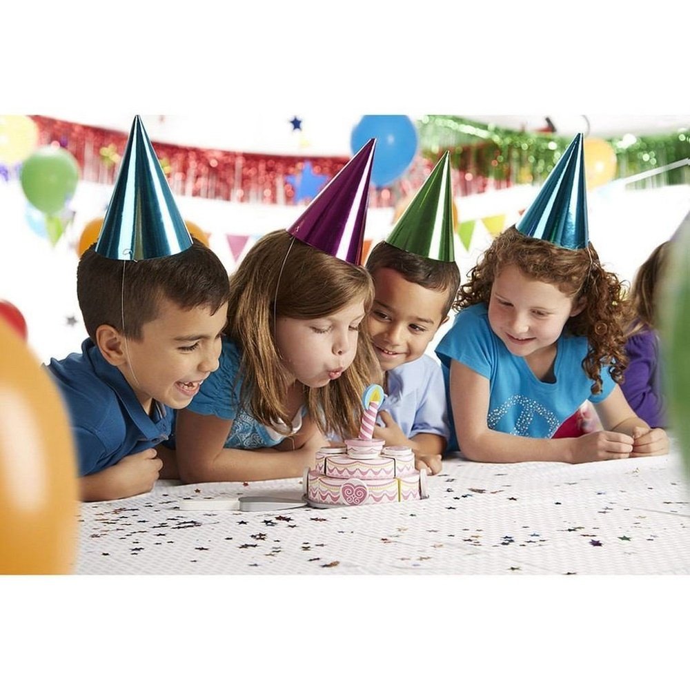 Melissa & Doug Triple-Layer Party Cake Wooden Play Food