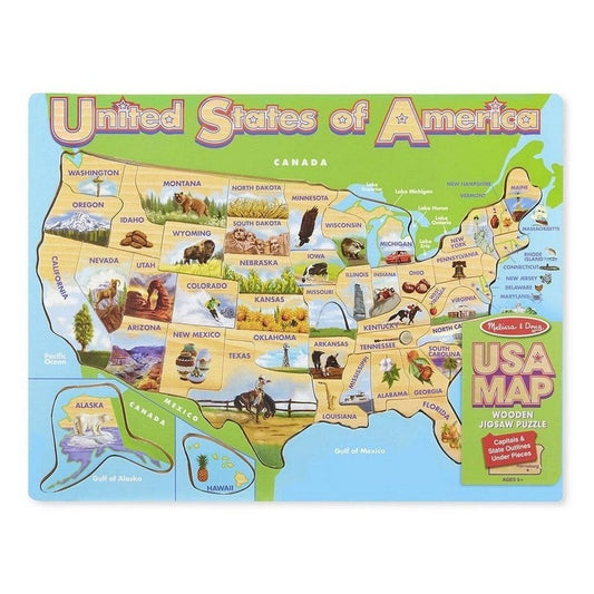 Melissa & Doug USA Map Mini Puzzle