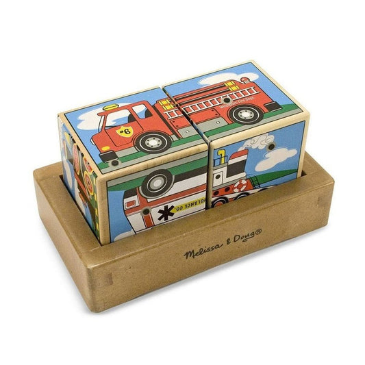 Melissa & Doug Vehicle Sound Blocks