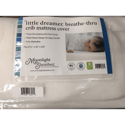 Moonlight Slumber Little Dreamer Breathe-thru Crib Mattress Cover