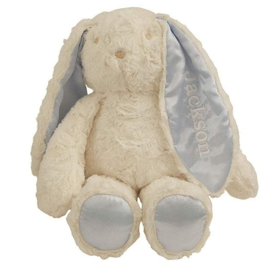 MUD PIE Blue Floppy Eared Bunny Plush