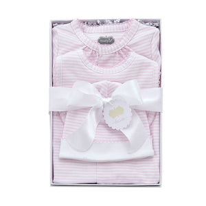 MUD PIE Pink Layette Gift Set