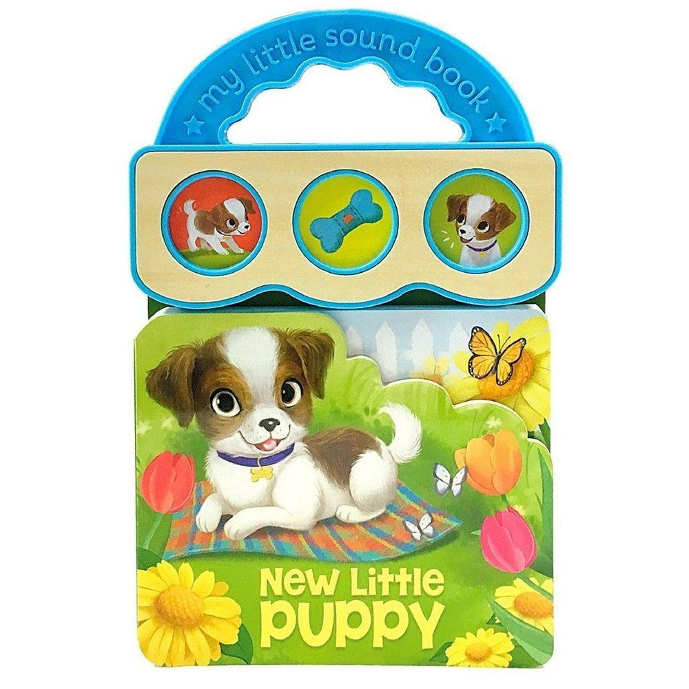 New Little Puppy Children's 3 Button Sound Book