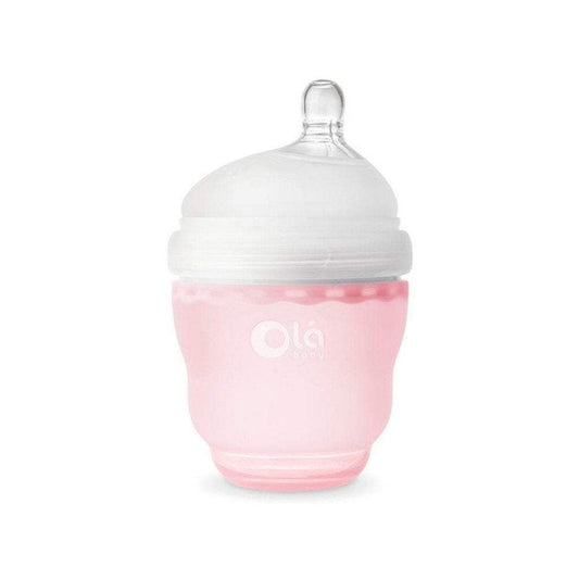 Olababy Gentle Bottle Single 4OZ Rose