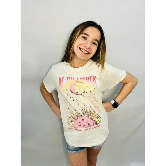 Paper Flower Girls Be the Energy Tee Shirt