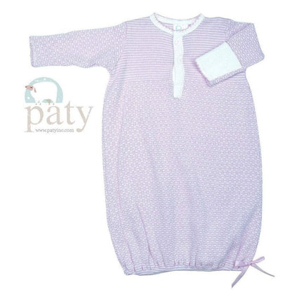 Paty Long Sleeve Solid Button Down Sack