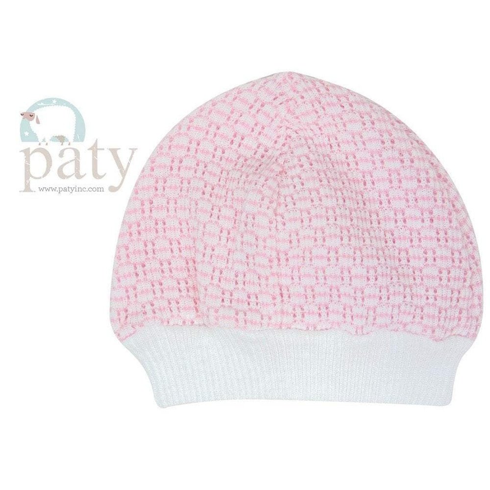 Paty Solid Pink Skull Cap