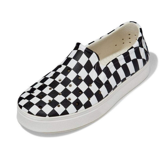 People Footwear The Slater Kids Checker: Picket White Graphic