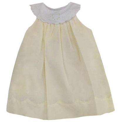 Petit Ami Infant Girls Dress with Bloomers Shadow Stitch Dress