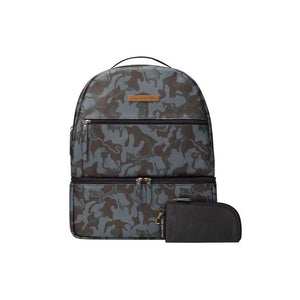 Petunia Pickle Bottom Axis Backpack Diaper Bag Camo Leatherette