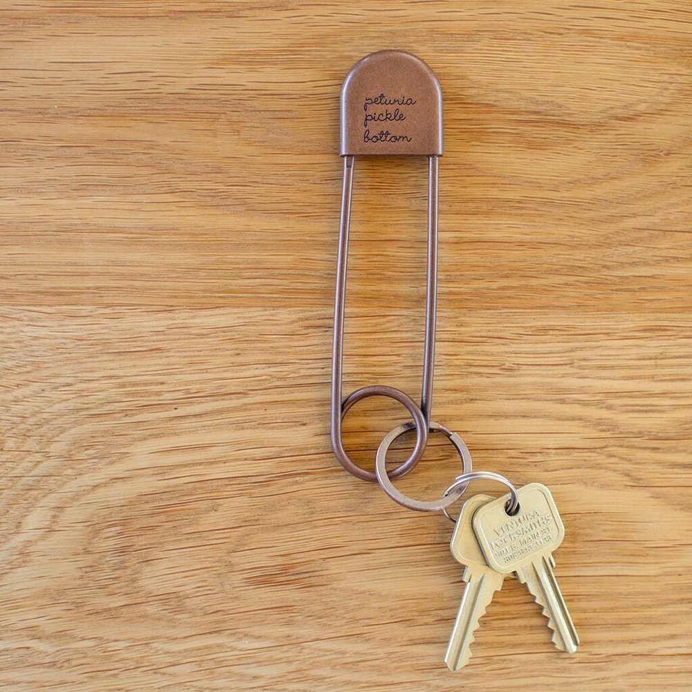 Big safety sale pin keychain