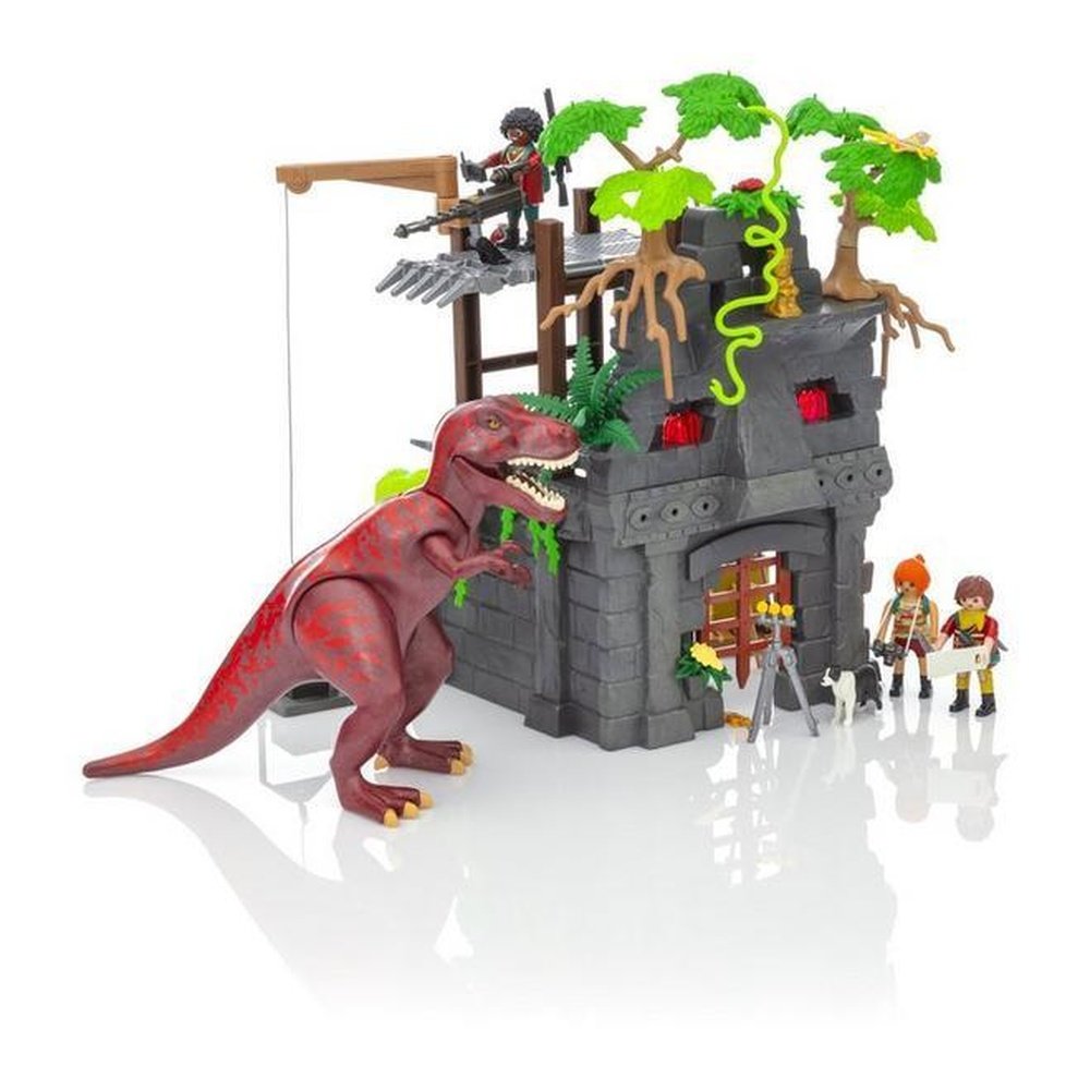 Playmobil Hidden Temple w/T-Rex
