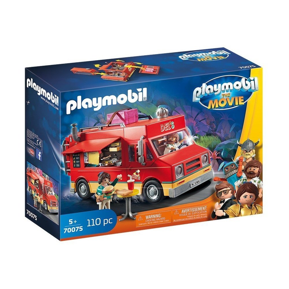 Playmobil The Movie Del's Food Truck 70075