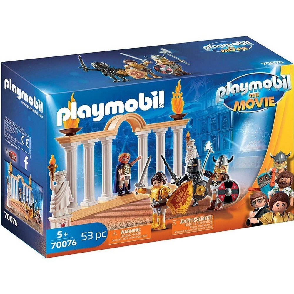 Playmobil The Movie Emperor Maximumus in the Colosseum 70076