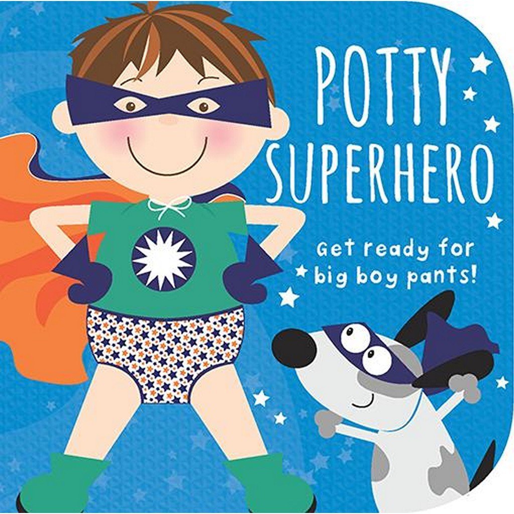 Potty Superhero Boy Children's Board Book