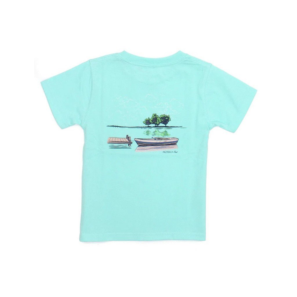 Properly Tied Lil Ducklings Boat Dock Short Sleeve T-Shirt