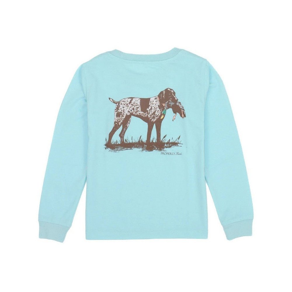 Properly Tied Lil Ducklings Sporting Dog Long Sleeve Tee